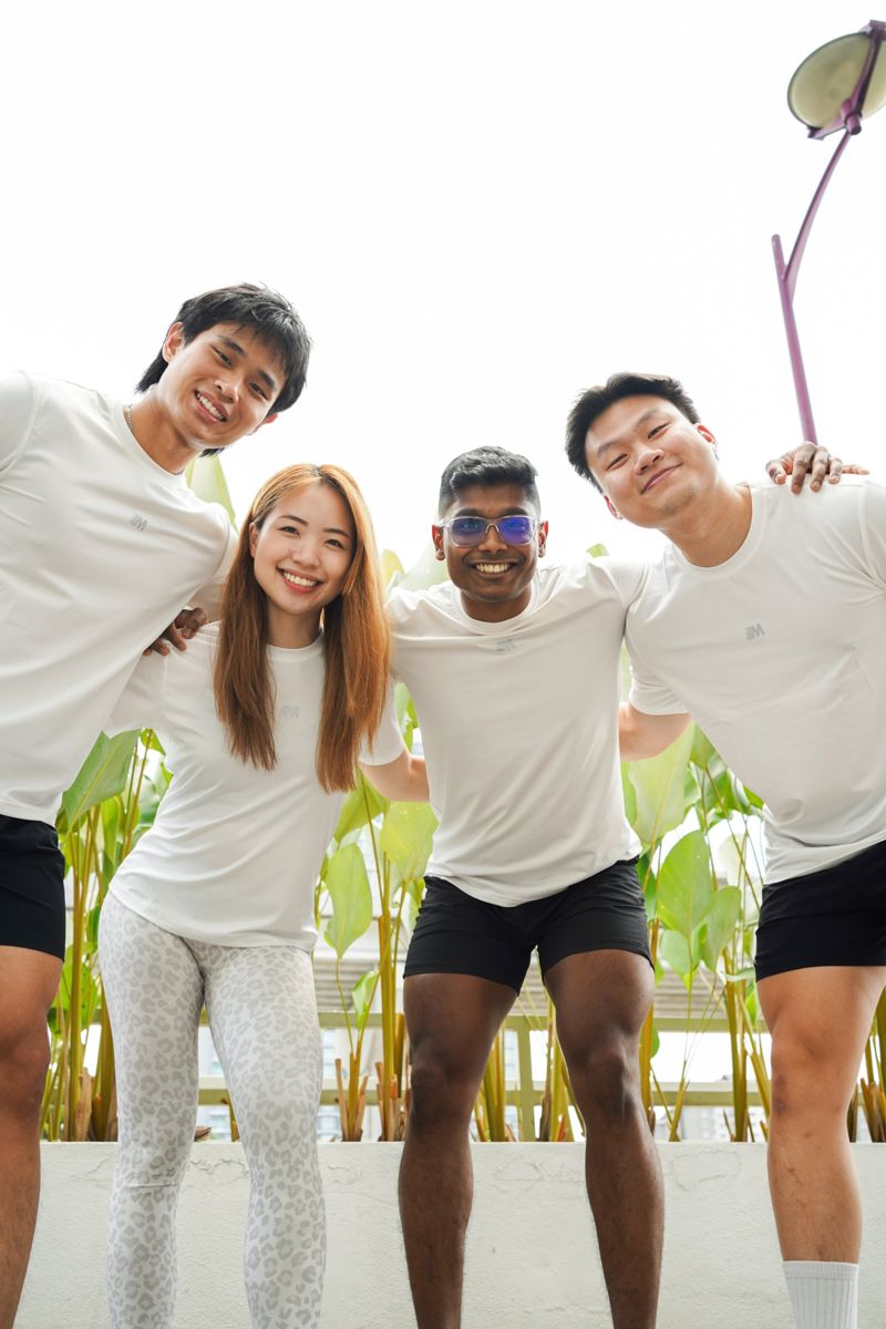 The MOVE Bandar Utama coaching team: Jeff, Michelle, Visshnoo and Jon